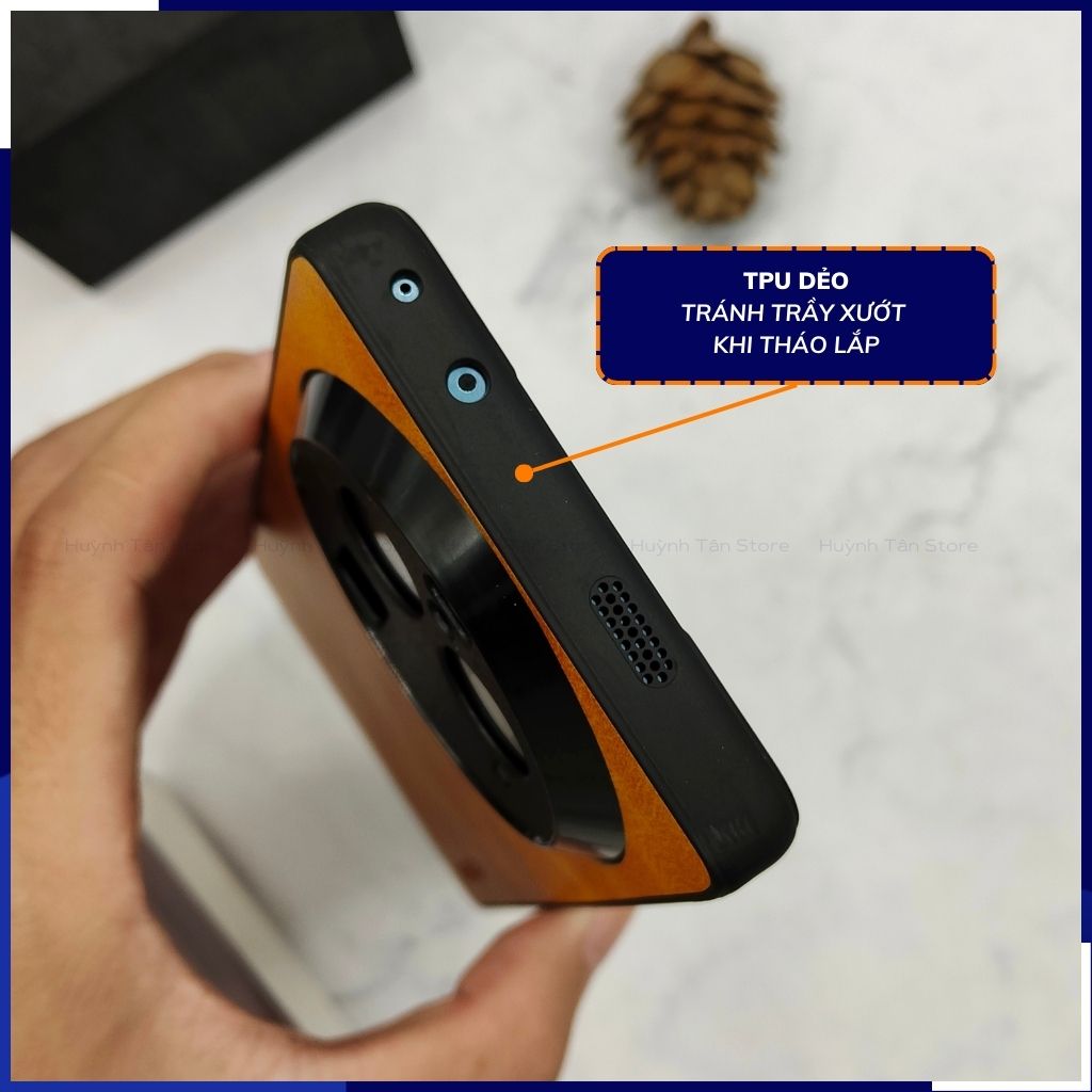 Ốp lưng oppo find x6 pro chống bám vân tay bảo vệ camera chính hãng AIORIA DA phụ kiện điện thoại huỳnh tân store