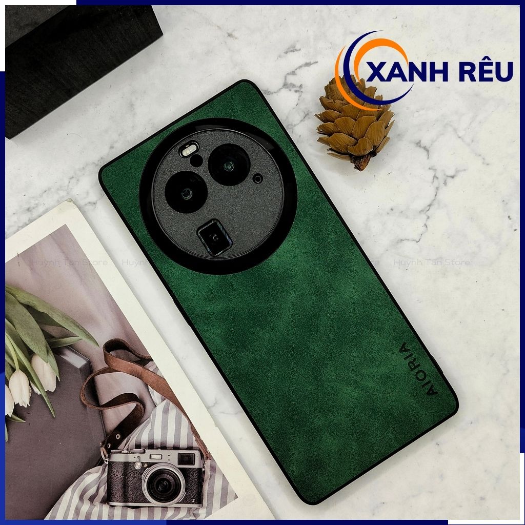 Ốp lưng oppo find x6 pro chống bám vân tay bảo vệ camera chính hãng AIORIA DA phụ kiện điện thoại huỳnh tân store