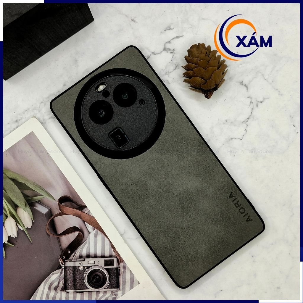 Ốp lưng oppo find x6 pro chống bám vân tay bảo vệ camera chính hãng AIORIA DA phụ kiện điện thoại huỳnh tân store
