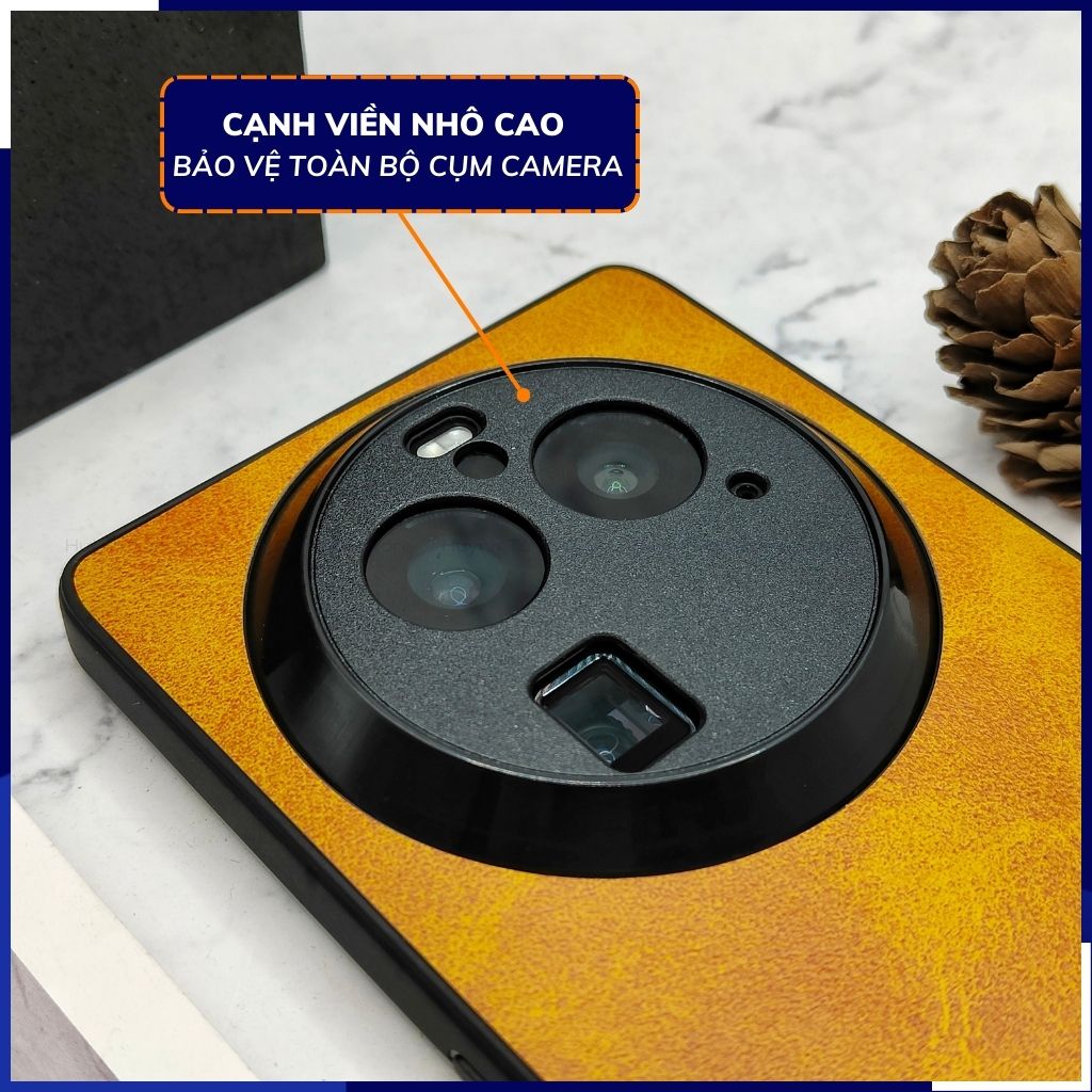 Ốp lưng oppo find x6 pro chống bám vân tay bảo vệ camera chính hãng AIORIA DA phụ kiện điện thoại huỳnh tân store