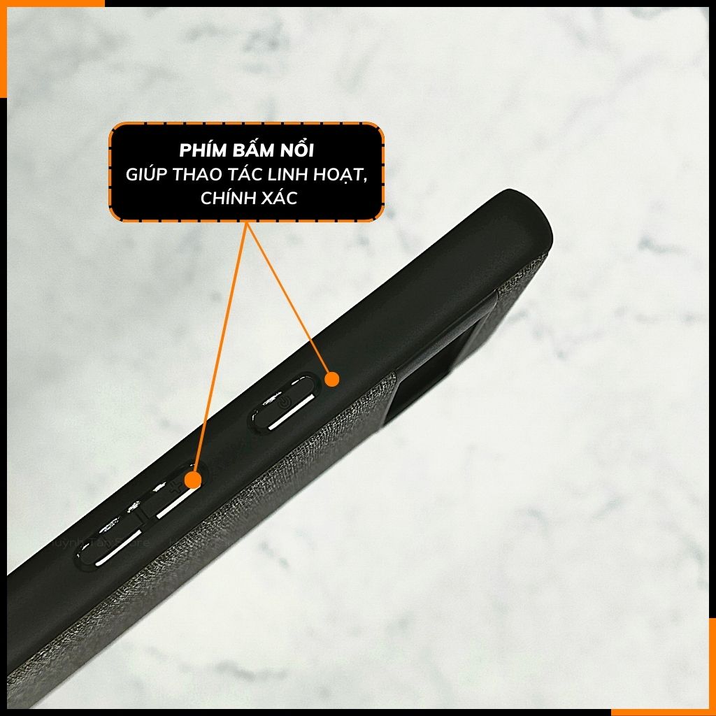 Ốp lưng google pixel 7a chống vân tay nhựa cứng viền đen giả vải JEAN 1 màu phụ kiện điện thoại huỳnh tân store