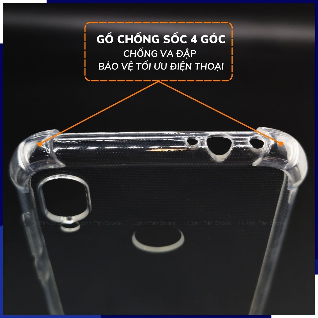 Ốp lưng redmi note 7 trong suốt chống sốc bảo vệ camera TPU 6D phụ kiện điện thoại huỳnh tân store