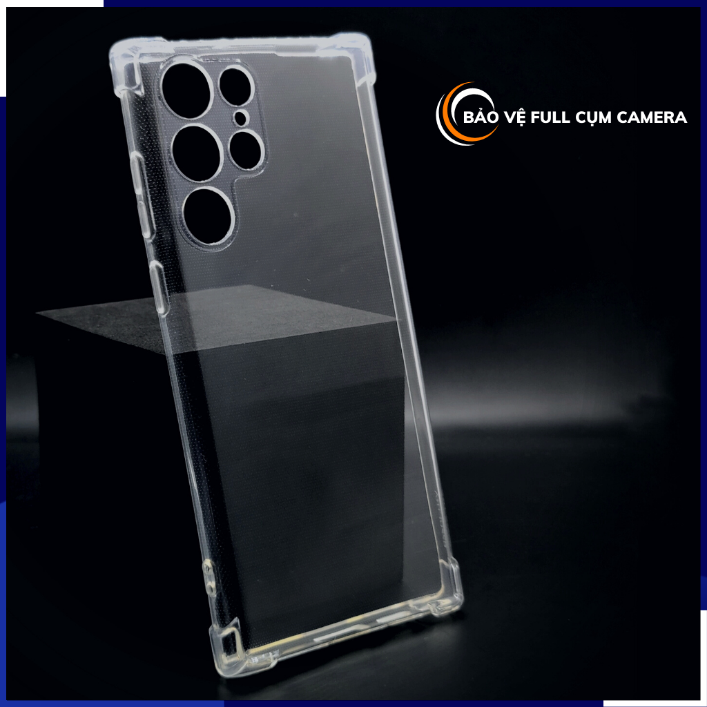 Ốp lưng samsung s22 ultra trong suốt chống sốc bảo vệ camera dẻo tpu 6D phụ kiện điện thoại huỳnh tân store