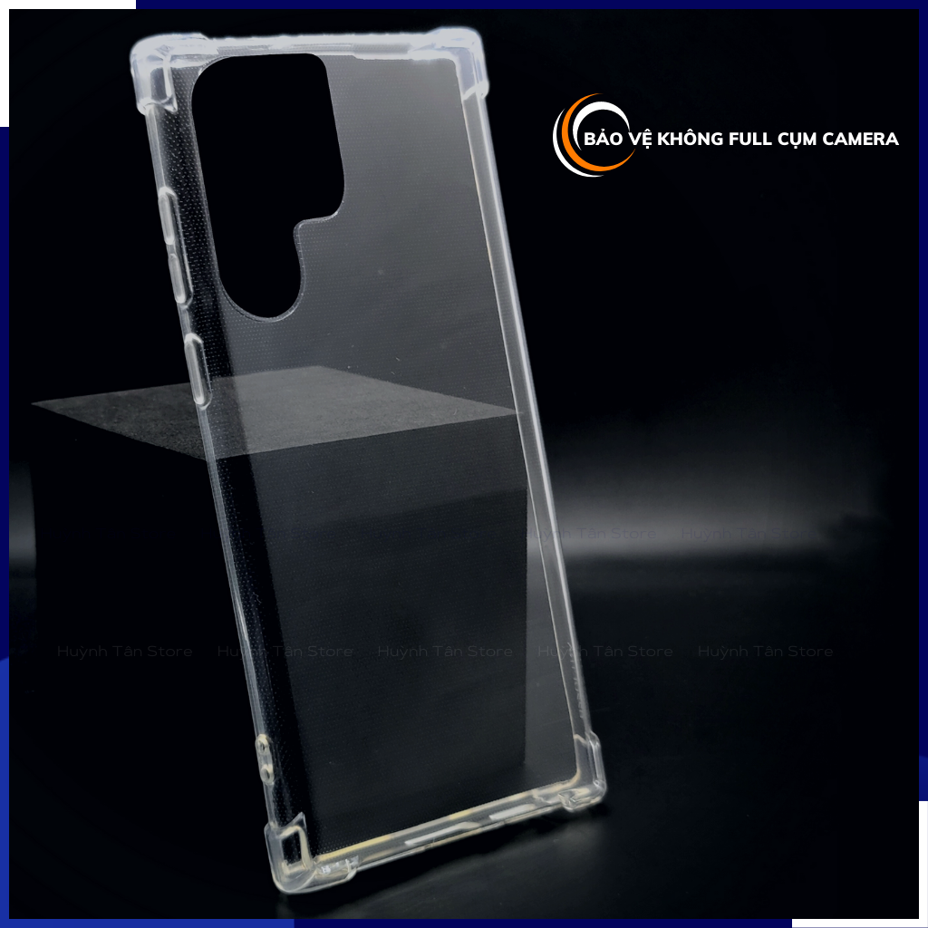 Ốp lưng samsung s22 ultra trong suốt chống sốc bảo vệ camera dẻo tpu 6D phụ kiện điện thoại huỳnh tân store