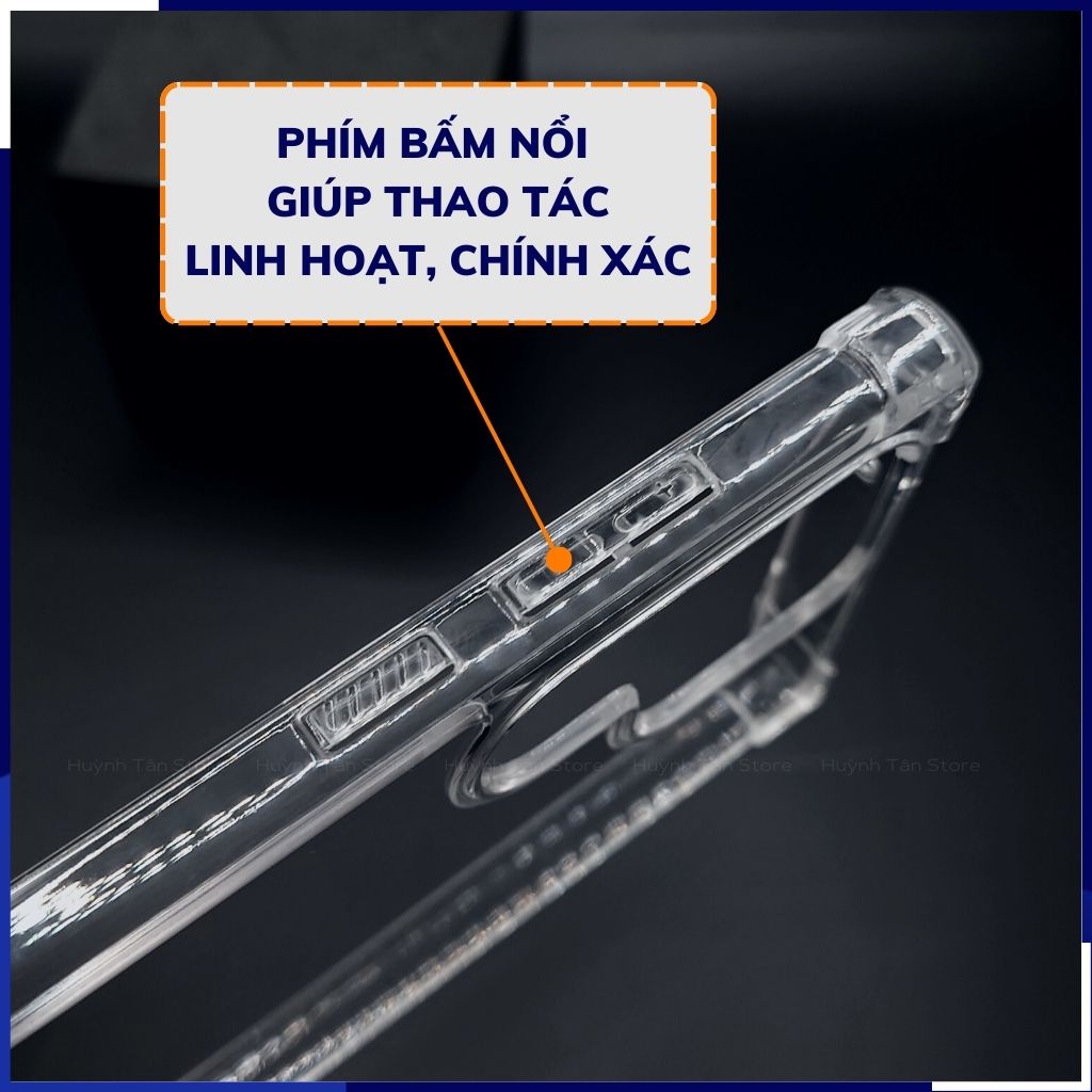 Ốp lưng chống sốc samsung s22 ultra clear color ver 3 trong suốt không ố vàng bảo vệ camera phụ kiện huỳnh tân store