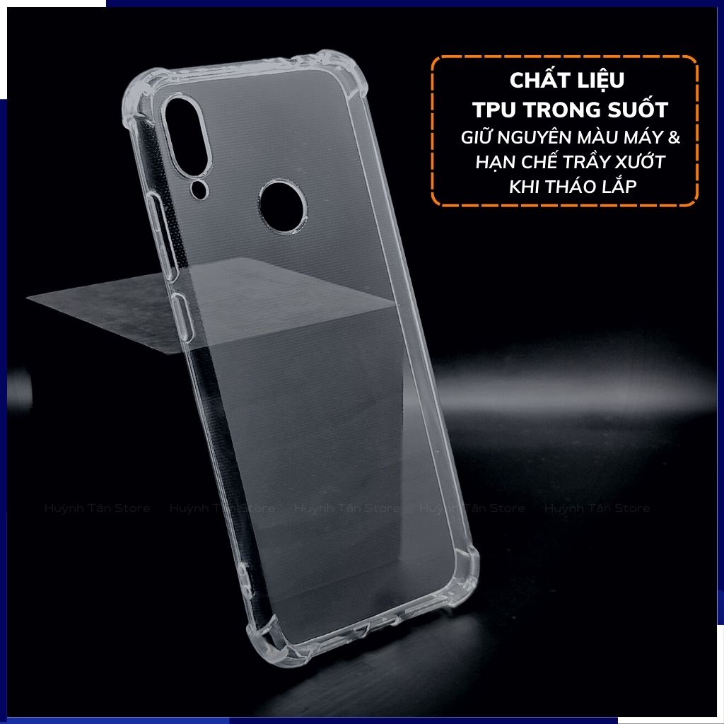 Ốp lưng redmi note 7 trong suốt chống sốc bảo vệ camera TPU 6D phụ kiện điện thoại huỳnh tân store