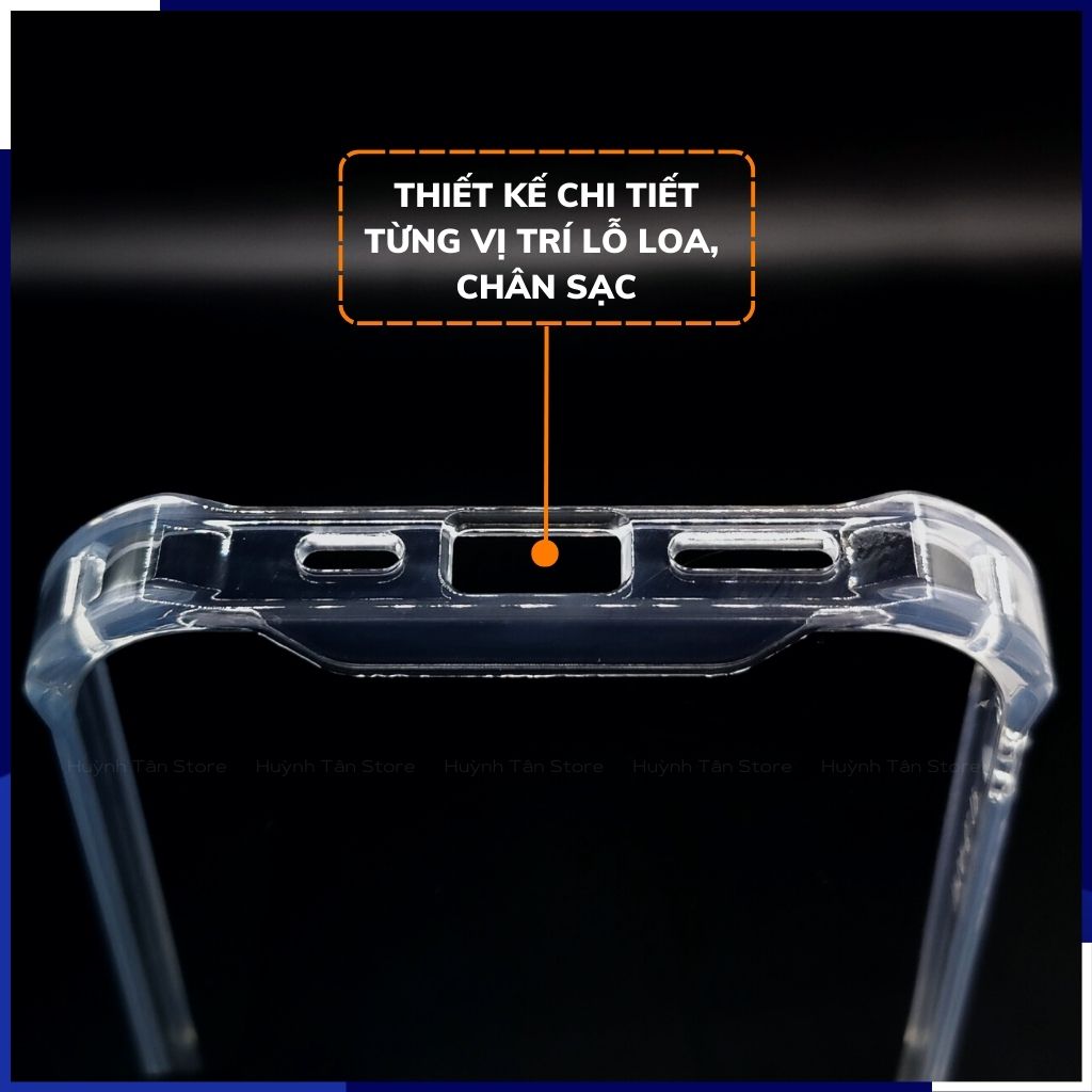 Ốp lưng chống sốc iphone 14 pro clear color ver 3 trong suốt không ố vàng bảo vệ camera phụ kiện huỳnh tân store