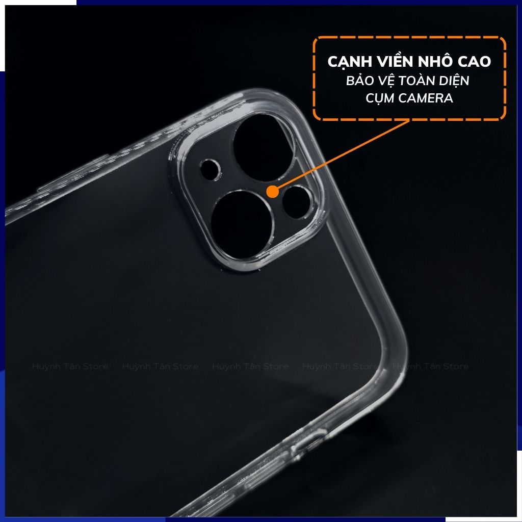 Ốp lưng iphone 14 trong suốt bảo vệ camera dẻo siêu mỏng chính hãng gor phụ kiện điện thoại huỳnh tân store
