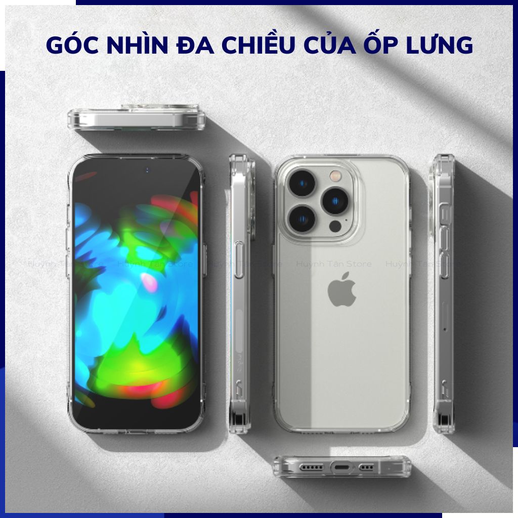 Ốp lưng iphone 14 pro max chống sốc Ringke Fusion chính hãng Korea bảo vệ camera phụ kiện huỳnh tân store