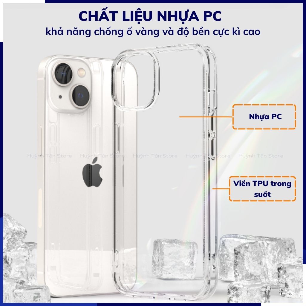 Ốp lưng iphone 14 chống sốc Ringke Fusion chính hãng Korea bảo vệ camera phụ kiện huỳnh tân store