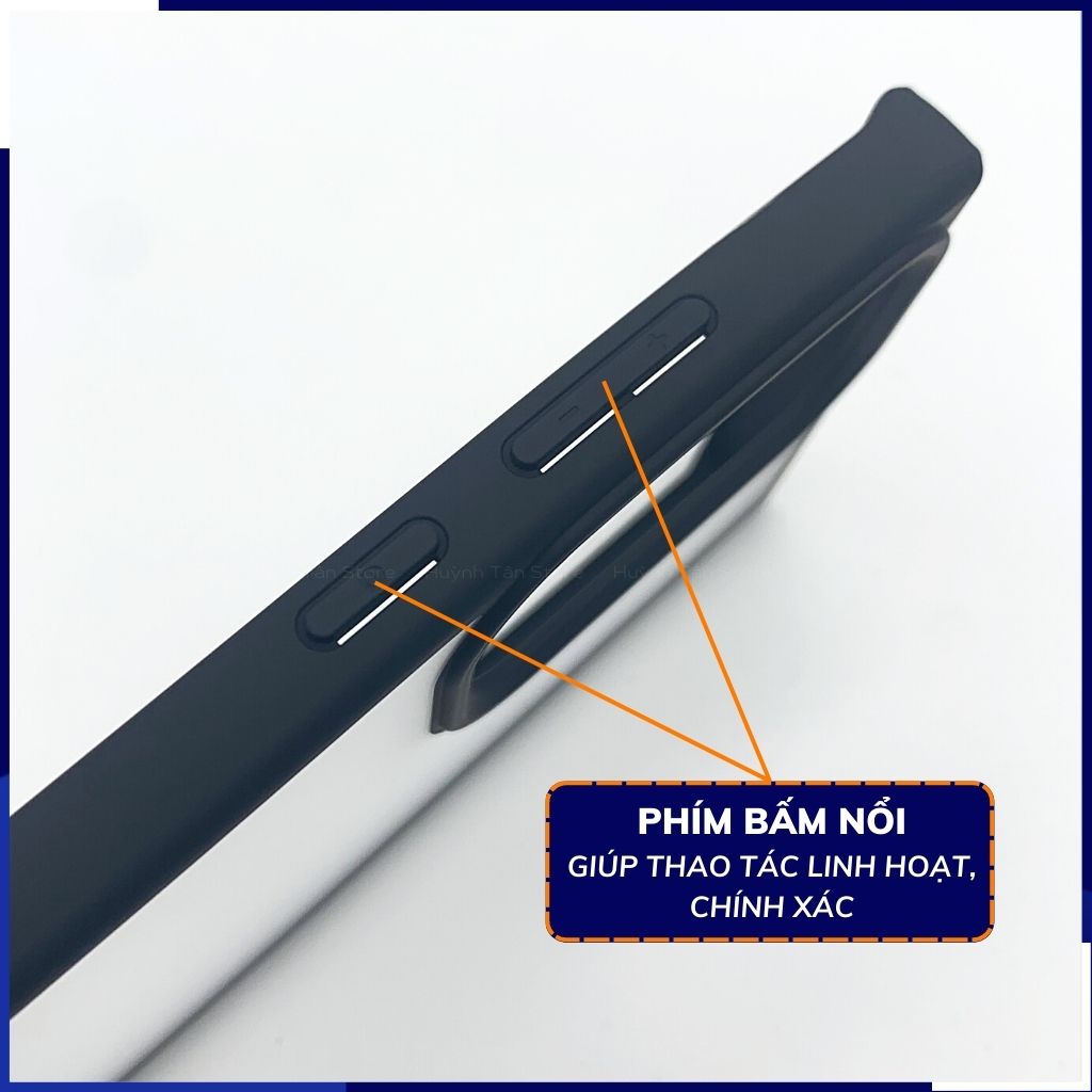 Ốp lưng samsung s23 ultra chống sốc bảo vệ camera chống vân tay nhám viền màu ver 2 phụ kiện điện thoại huỳnh tân store