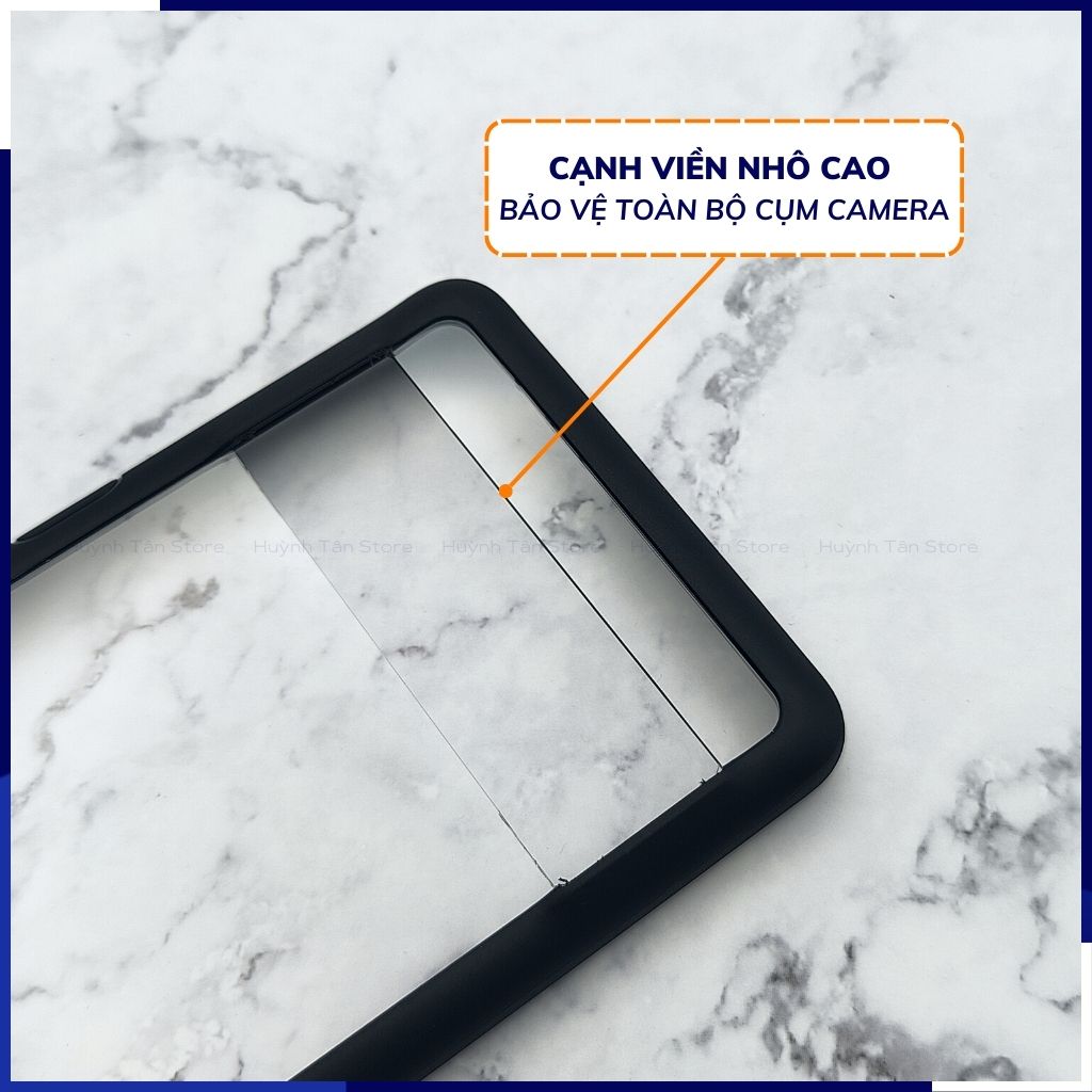 Ốp lưng pixel 7 chống sốc clear color ver 2 viền màu lưng trong không ố vàng bảo vệ camera huỳnh tân store