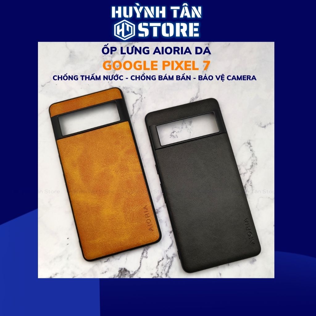 Ốp lưng pixel 7 da chính hãng aioria