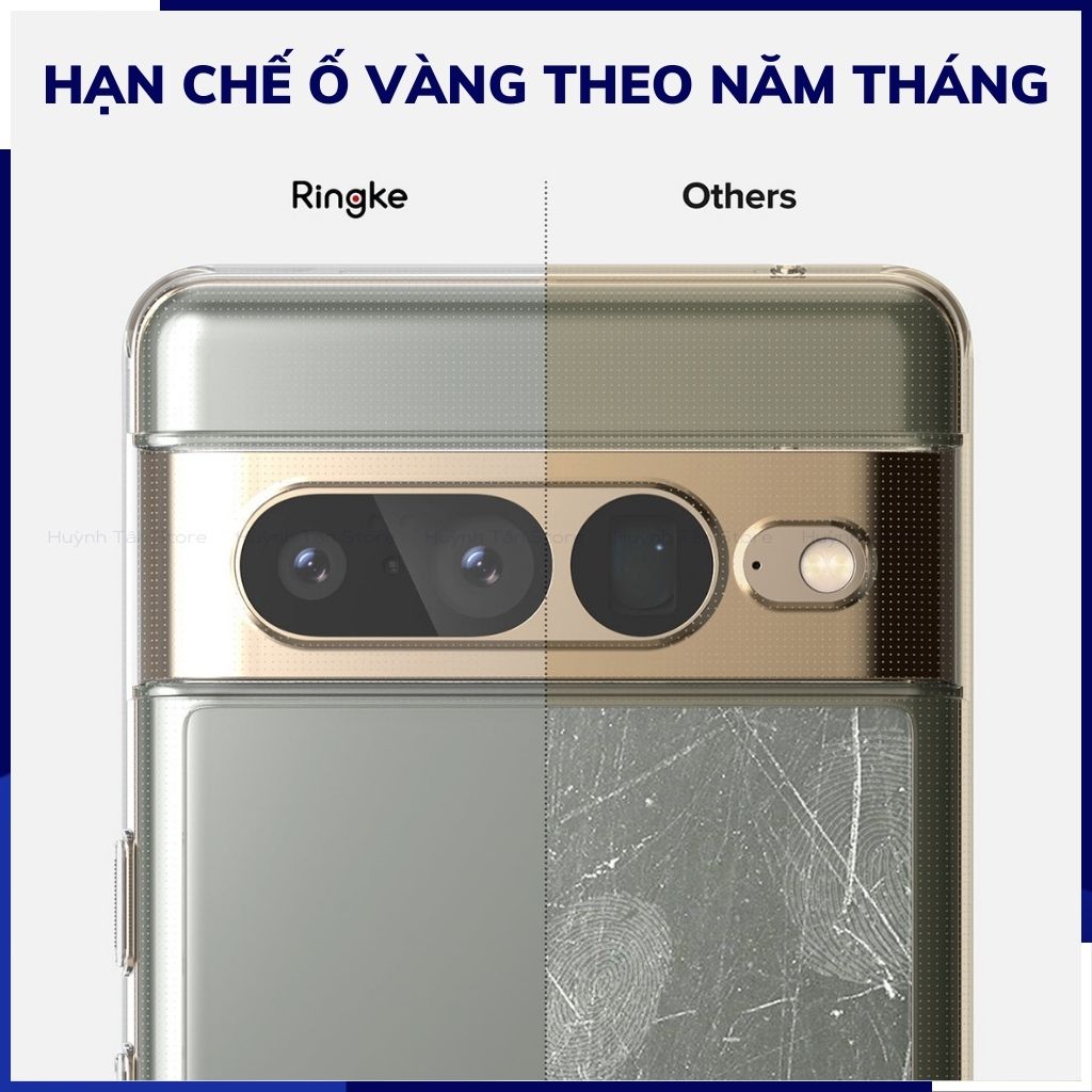 Ốp lưng pixel 7 pro chống sốc Ringke Fusion chính hãng Korea bảo vệ camera phụ kiện huỳnh tân store