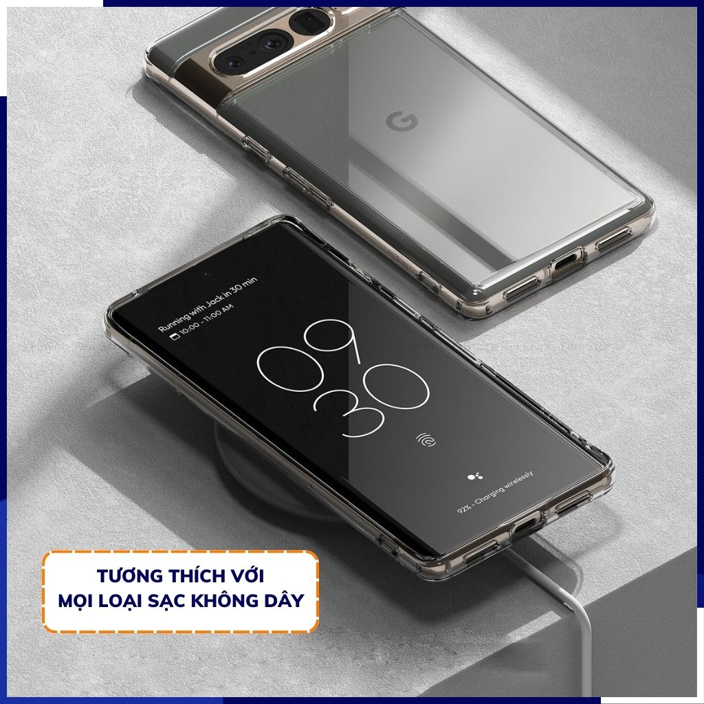 Ốp lưng pixel 7 pro chống sốc Ringke Fusion chính hãng Korea bảo vệ camera phụ kiện huỳnh tân store