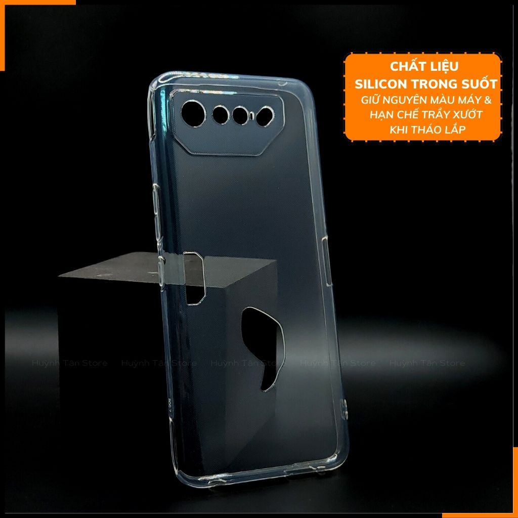 Ốp lưng Rog 9 / Rog 8 / Rog 7 silicon trong suốt chính hãng GOR bảo vệ camera phụ kiện điện thoại huỳnh tân store