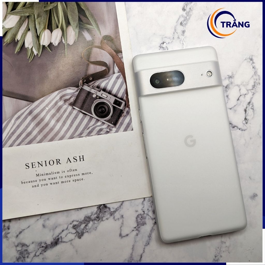 Ốp lưng pixel 7 dẻo nhựa siêu mỏng giấy chống bám vân tay bảo vệ camera phụ kiện huỳnh tân store