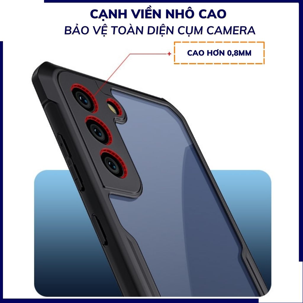 Ốp lưng s23, s23 plus chống sốc xundd bảo vệ camera chính hãng chống ố vàng phụ kiện huỳnh tân store