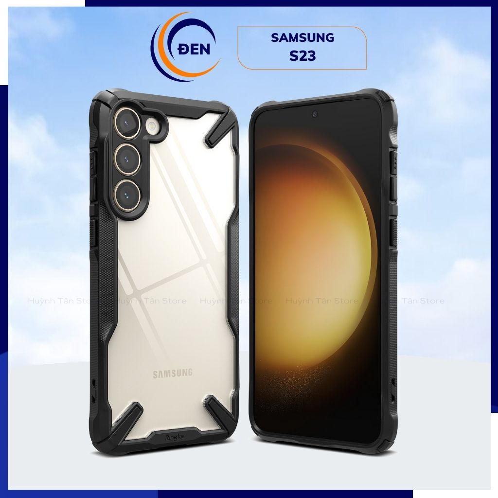 Ốp lưng samsung s23, s23 plus chống sốc Ringke Fusion X chính hãng Korea bảo vệ camera phụ kiện huỳnh tân store