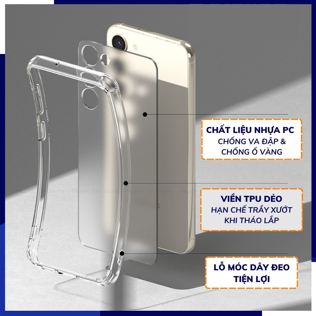 Ốp lưng samsung s23, s23 plus chống sốc Ringke Fusion X chính hãng Korea bảo vệ camera phụ kiện huỳnh tân store