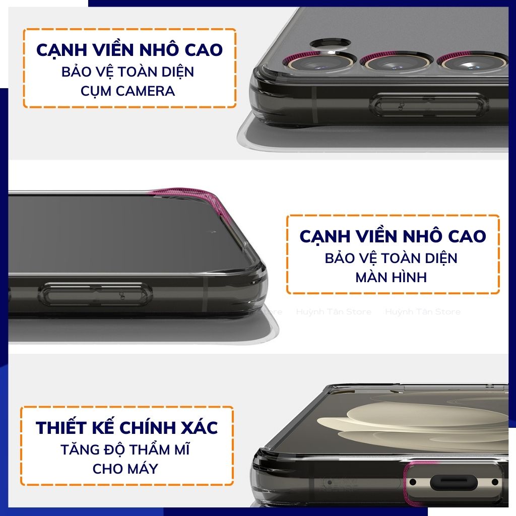 Ốp lưng samsung s23, s23 plus chống sốc Ringke Fusion X chính hãng Korea bảo vệ camera phụ kiện huỳnh tân store