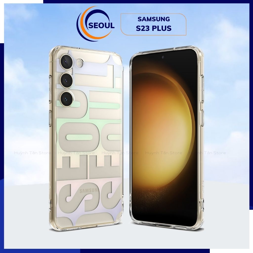 Ốp lưng samsung s23, s23 plus chống sốc Ringke Fusion X chính hãng Korea bảo vệ camera phụ kiện huỳnh tân store