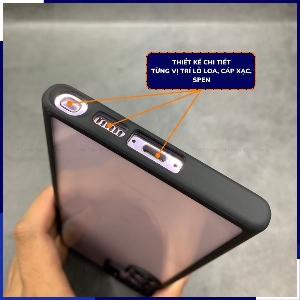 Ốp lưng samsung s23 ultra chống sốc clear color ver 1 trong suốt không ố vàng bảo vệ camera phụ kiện điện thoại huỳnh tân store