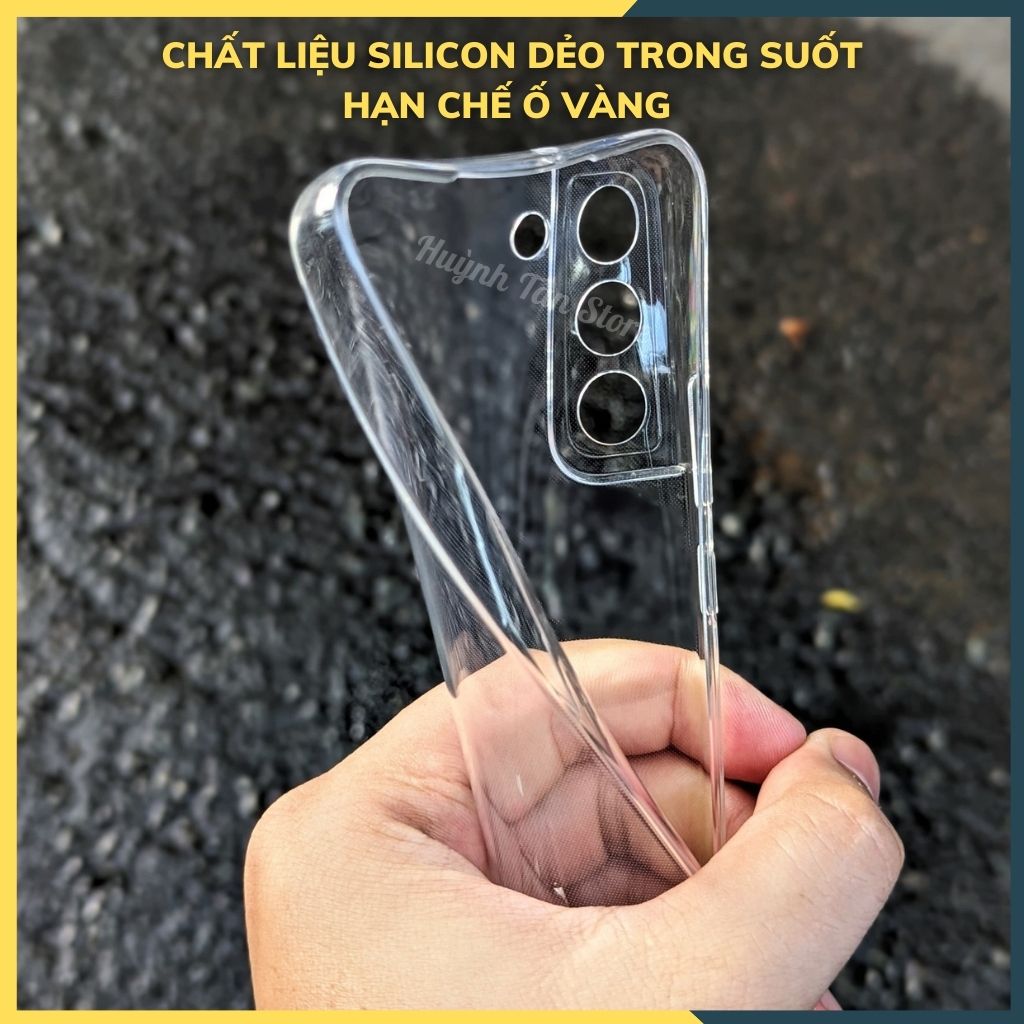 Ốp lưng samsung s22 ultra trong suốt bảo vệ camera dẻo siêu mỏng chính hãng gor phụ kiện điện thoại huỳnh tân store