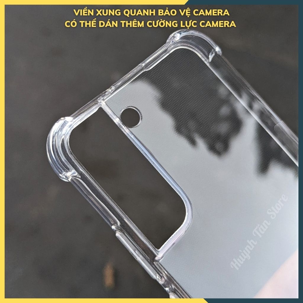 Ốp lưng samsung s22 plus trong suốt chống sốc bảo vệ camera TPU 6D phụ kiện điện thoại huỳnh tân store