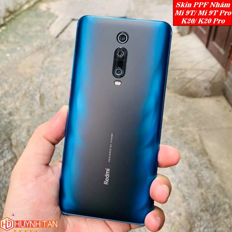 Miếng dán Skin PPF Xiaomi K20 Pro bề mặt Nhám chống vân tay cực tốt (Tặng 1 Miếng Dự Phòng)