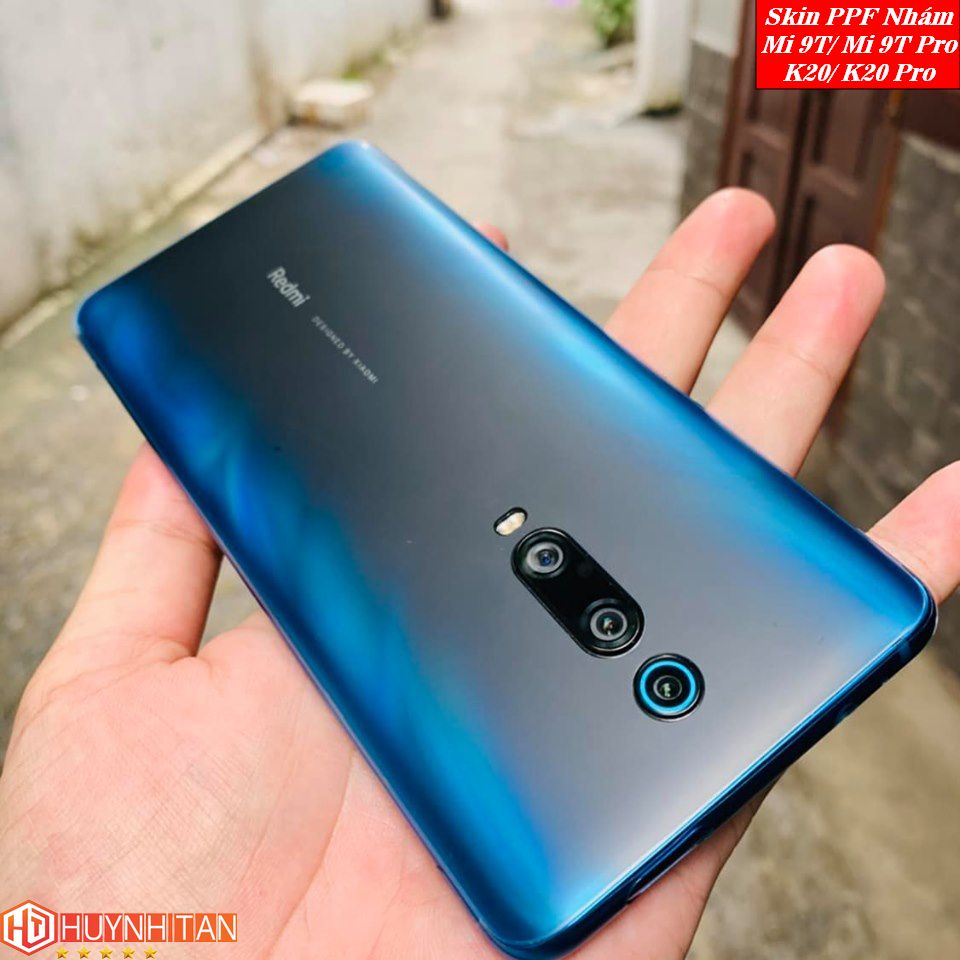 Miếng dán Skin PPF Xiaomi K20 Pro bề mặt Nhám chống vân tay cực tốt (Tặng 1 Miếng Dự Phòng)