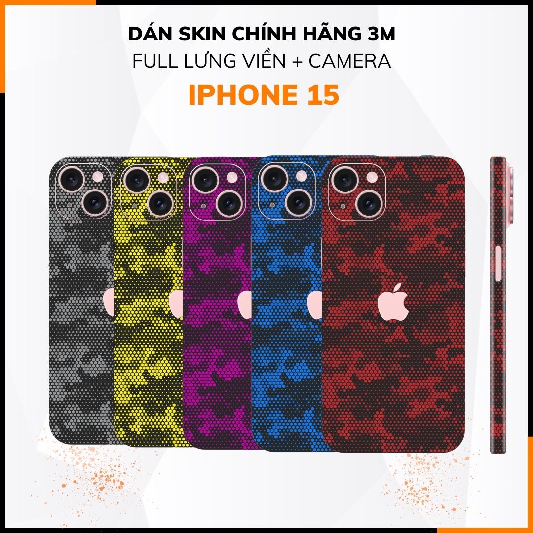 DDán skin điện thoại Iphone 15 full body và camera nhập khẩu chính hãng USA phụ kiện điện thoại huỳnh tân store - MAMBA