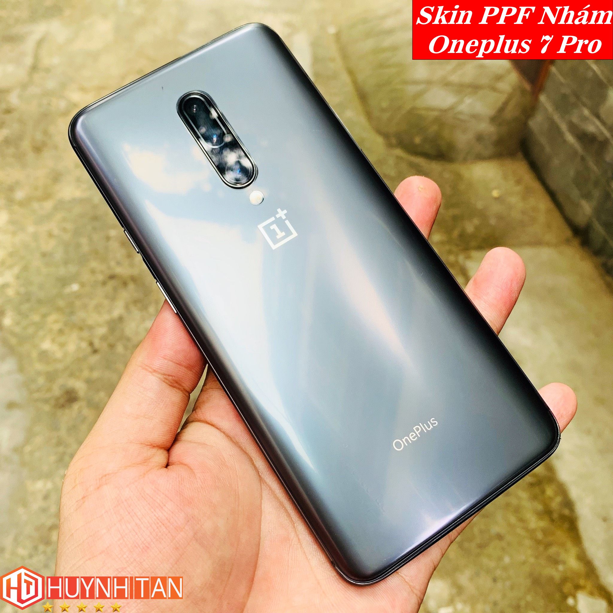 Miếng dán Skin PPF Oneplus 7 Pro bề mặt Nhám chống vân tay cực tốt (Tặng 1 Miếng Dự Phòng)