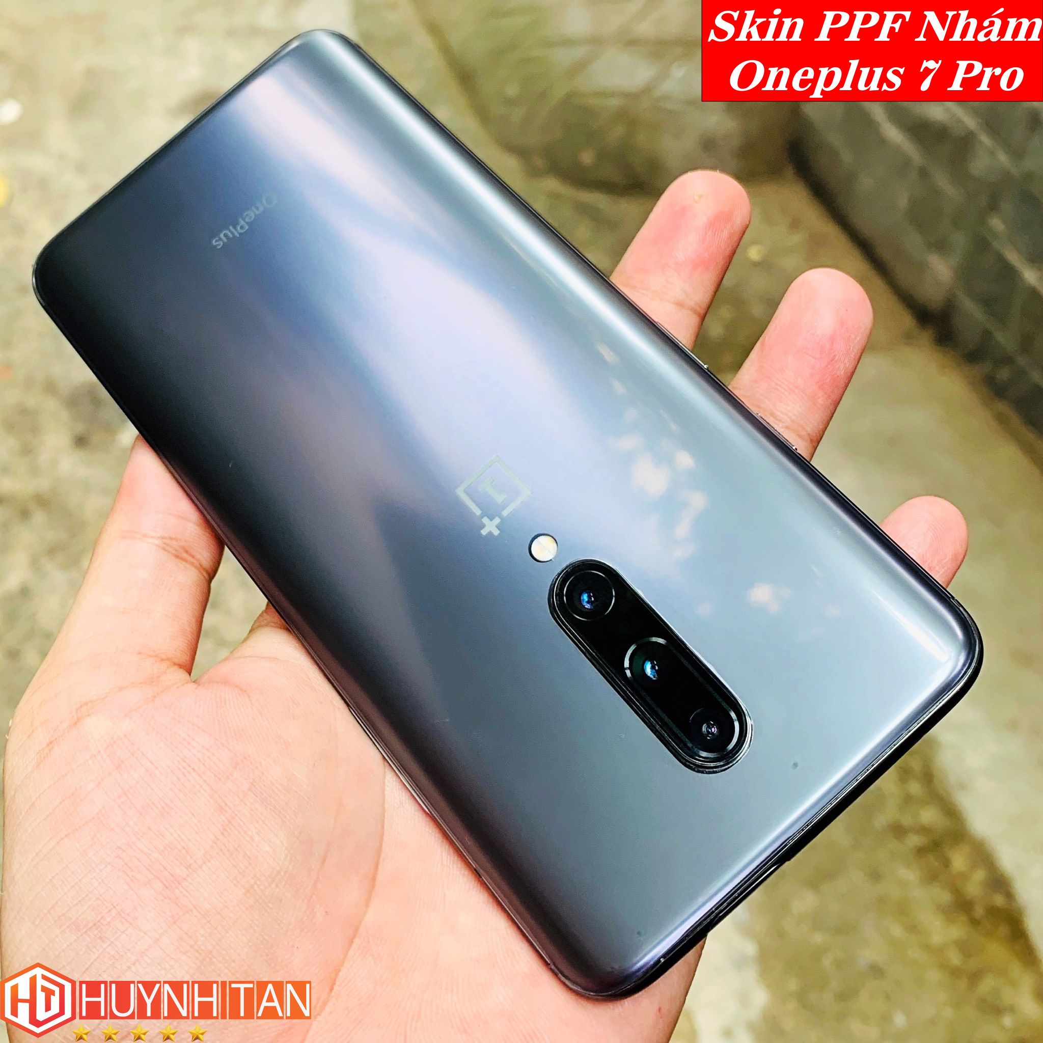 Miếng dán Skin PPF Oneplus 7 Pro bề mặt Nhám chống vân tay cực tốt (Tặng 1 Miếng Dự Phòng)