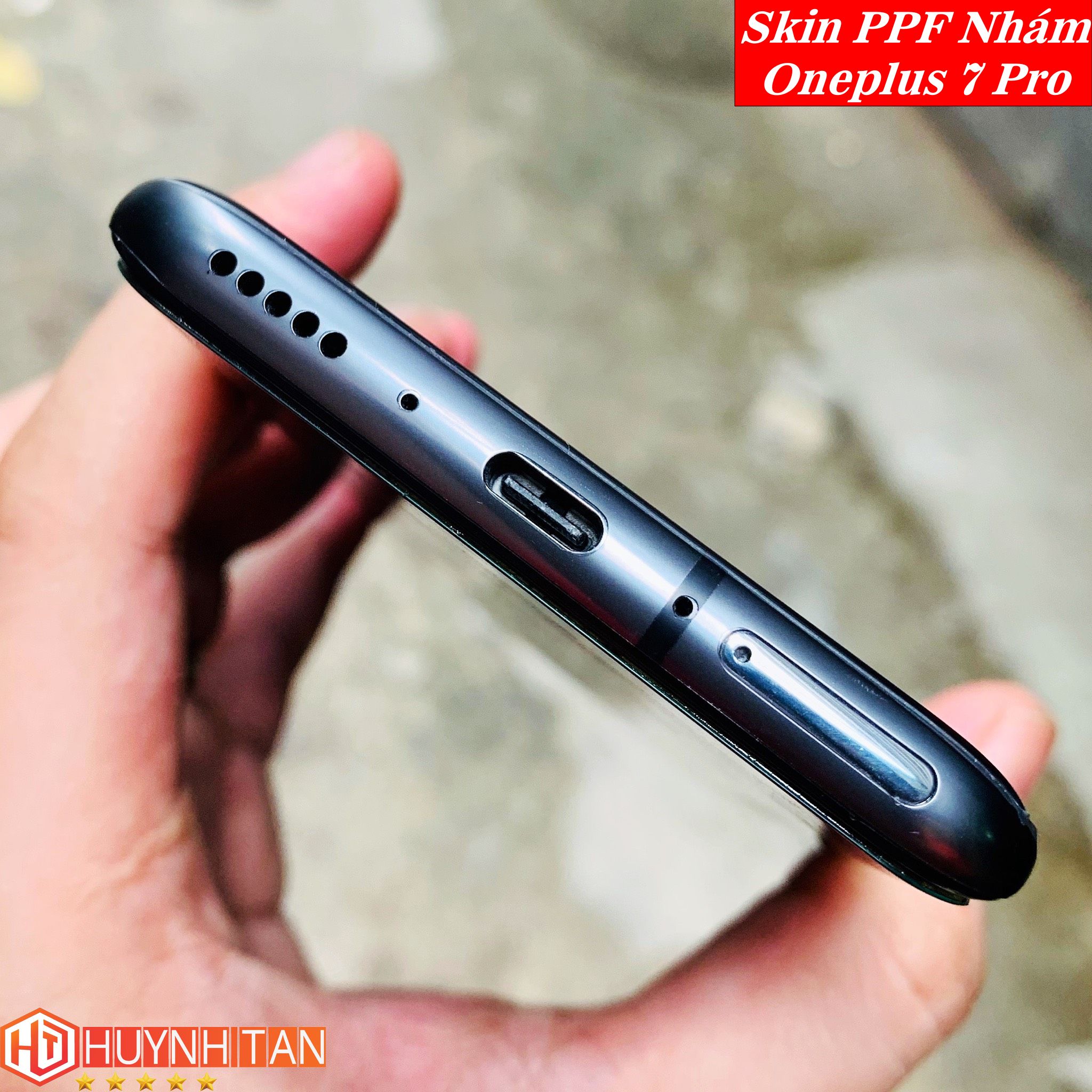 Miếng dán Skin PPF Oneplus 7 Pro bề mặt Nhám chống vân tay cực tốt (Tặng 1 Miếng Dự Phòng)