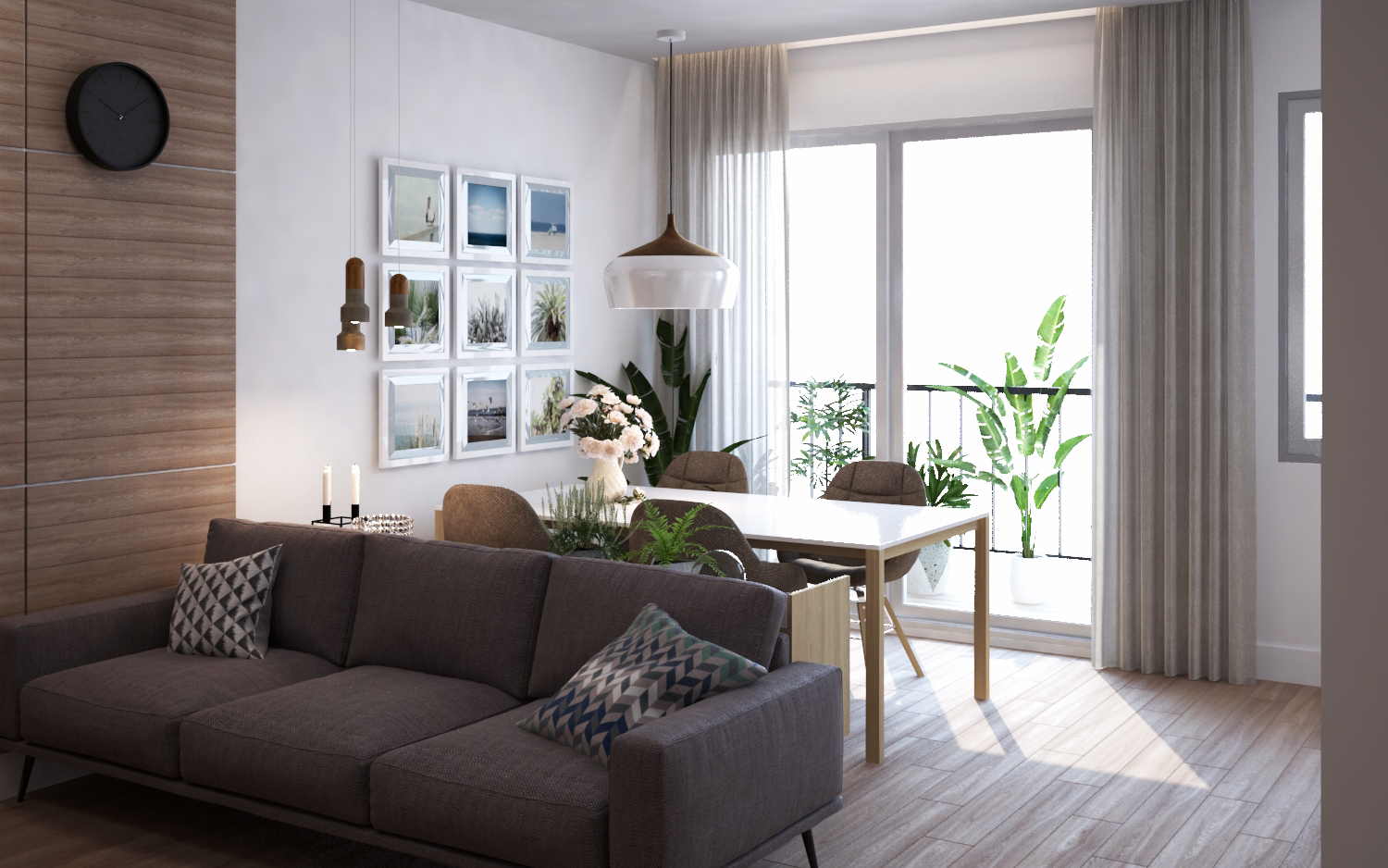 Cây cối giúp lọc không khí cho không gian sống