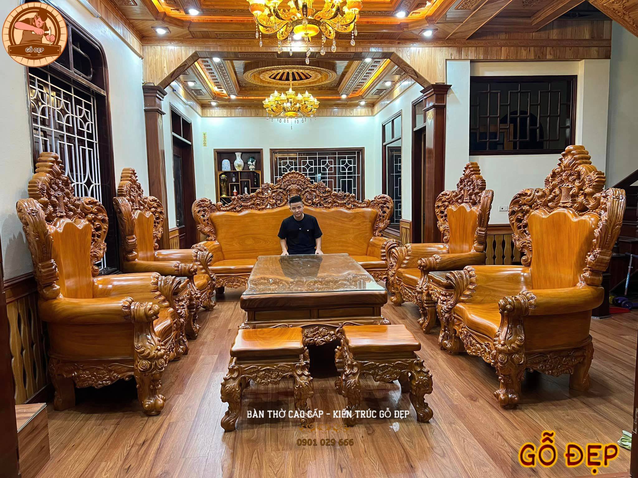 Bộ Bàn Ghế Gỗ – Sự Kết Hợp Hoàn Hảo Giữa Thẩm Mỹ Và Giá Trị Sử Dụng