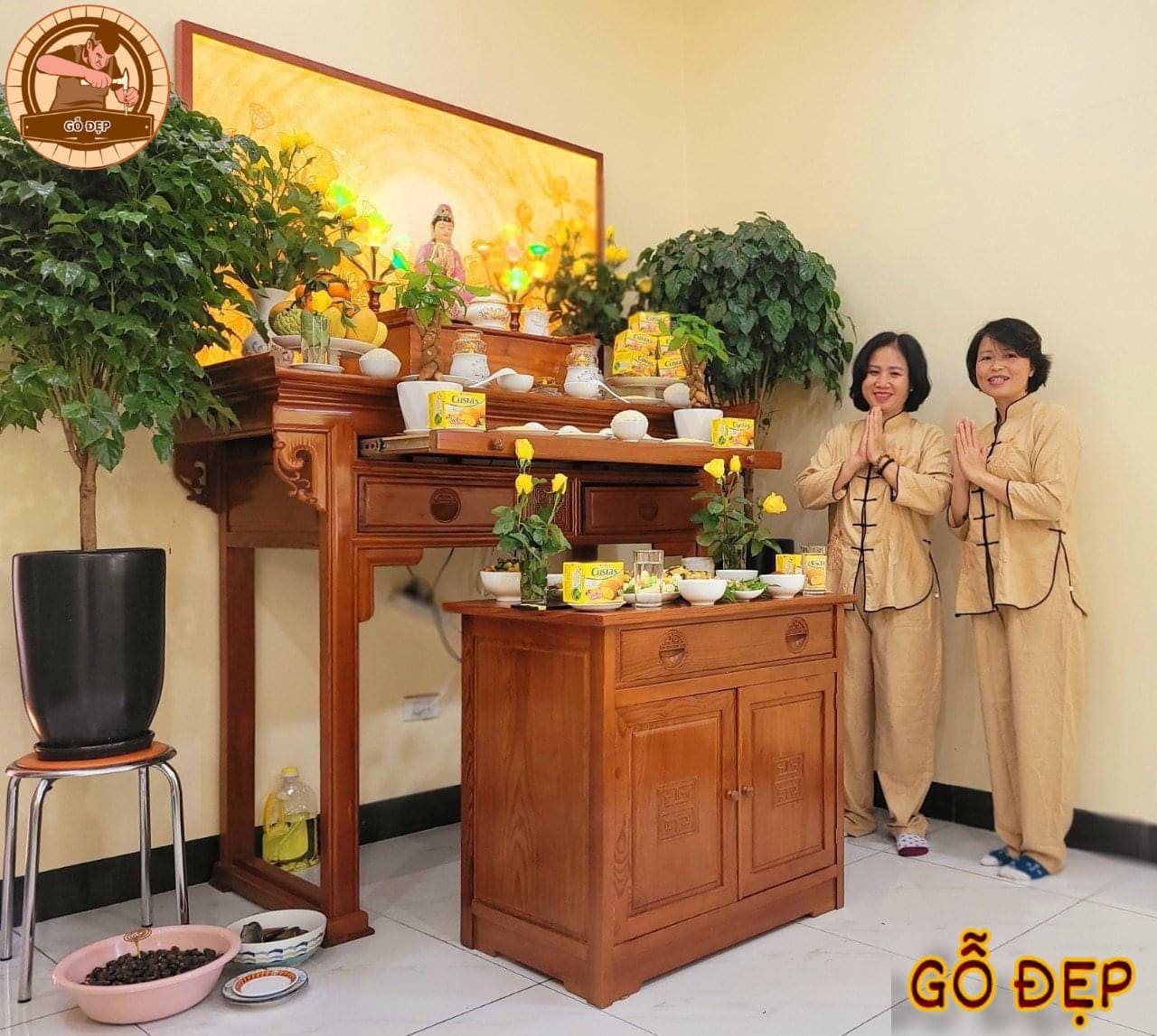 Đồ Thờ Cúng Yên Bái: Xưởng Gỗ Gụ, Mít Ta Chống Mốc, Giao Tận Bản