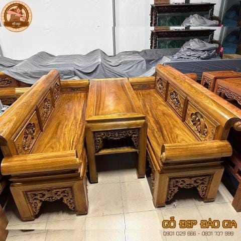 Đóng Bàn Thờ Gỗ Hương Theo Yêu Cầu - Xưởng Gỗ Trực Tiếp, Giá Tốt Nhất