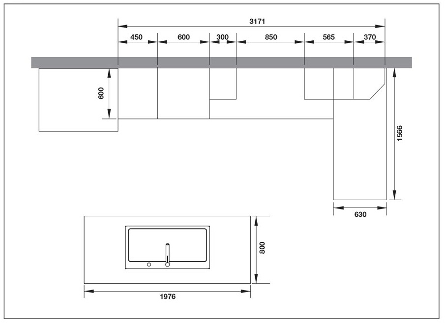 Giải Đáp Tư Vấn Lựa Chọn Kích Thước Bàn Bếp Theo Phong Thủy