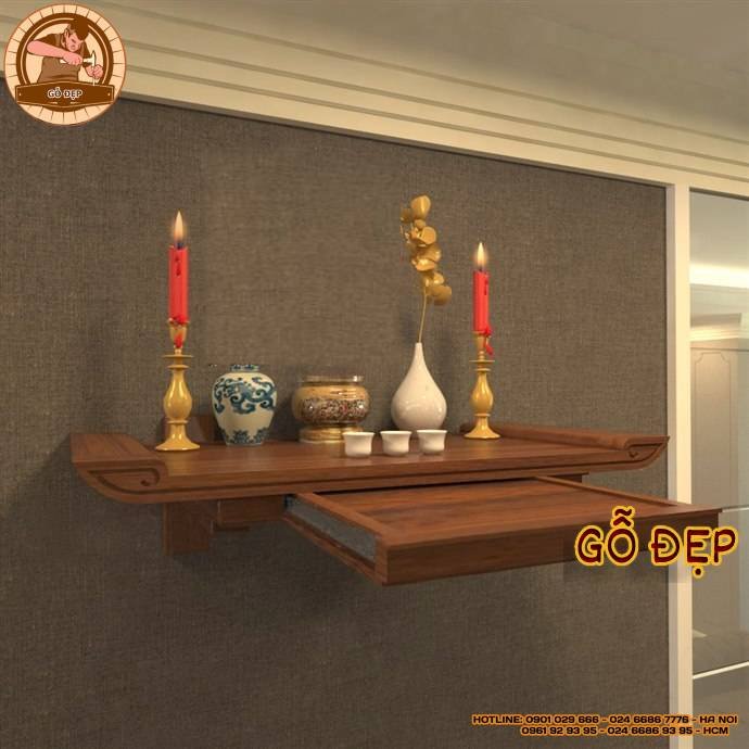 Mua bàn thờ quận 6 kích thước đúng chuẩn phong thủy