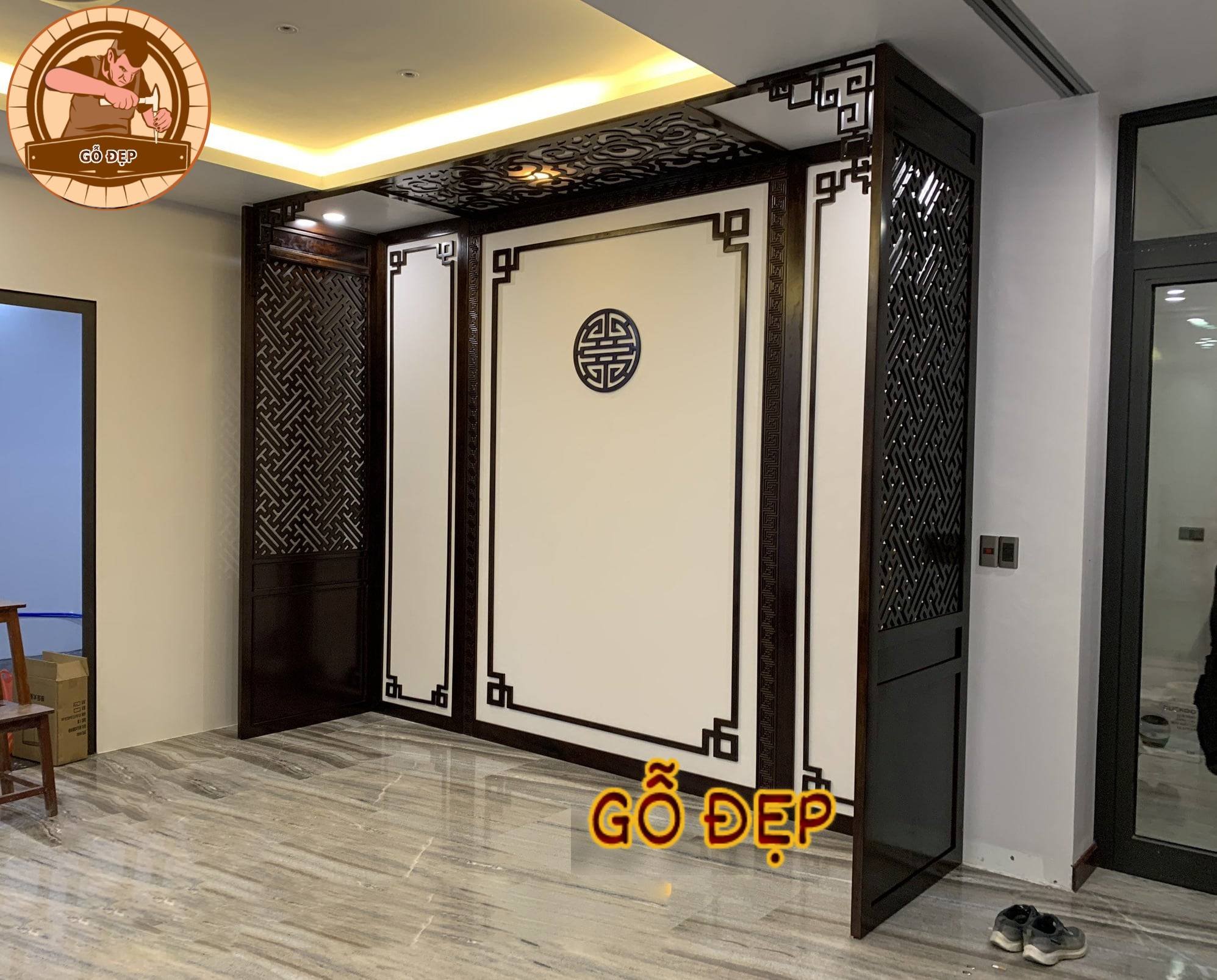 Vách ngăn bàn thờ chất lượng, hiện đại