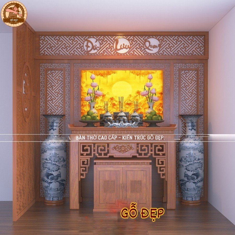 Lựa chọn án gian thờ đẹp hiện đại, đón tài lộc