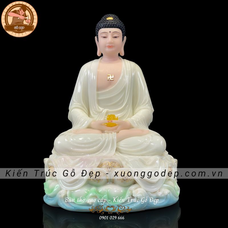 Tượng Phật A DI Đà nhỏ gọn, đẹp mắt