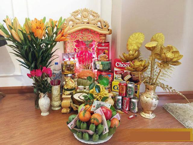 bàn thờ Thần Tài mini đẹp