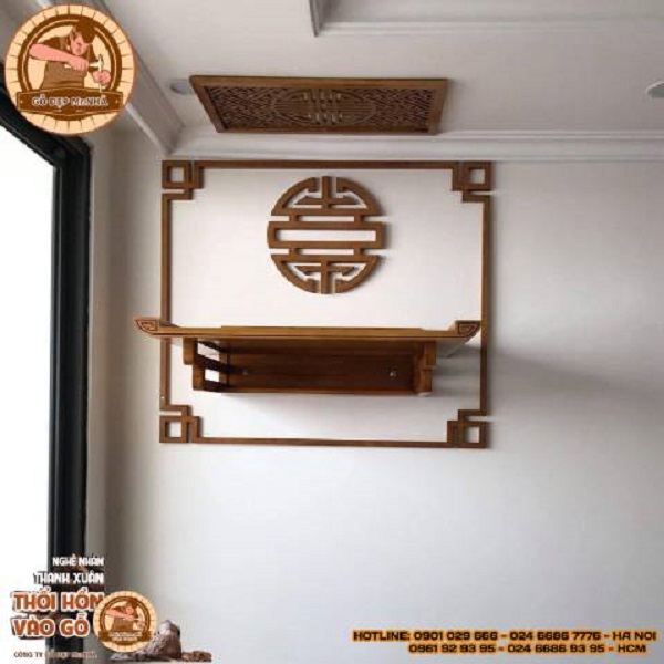 Giá cả mỗi mẫu còn dựa trên kích thước bàn thờ
