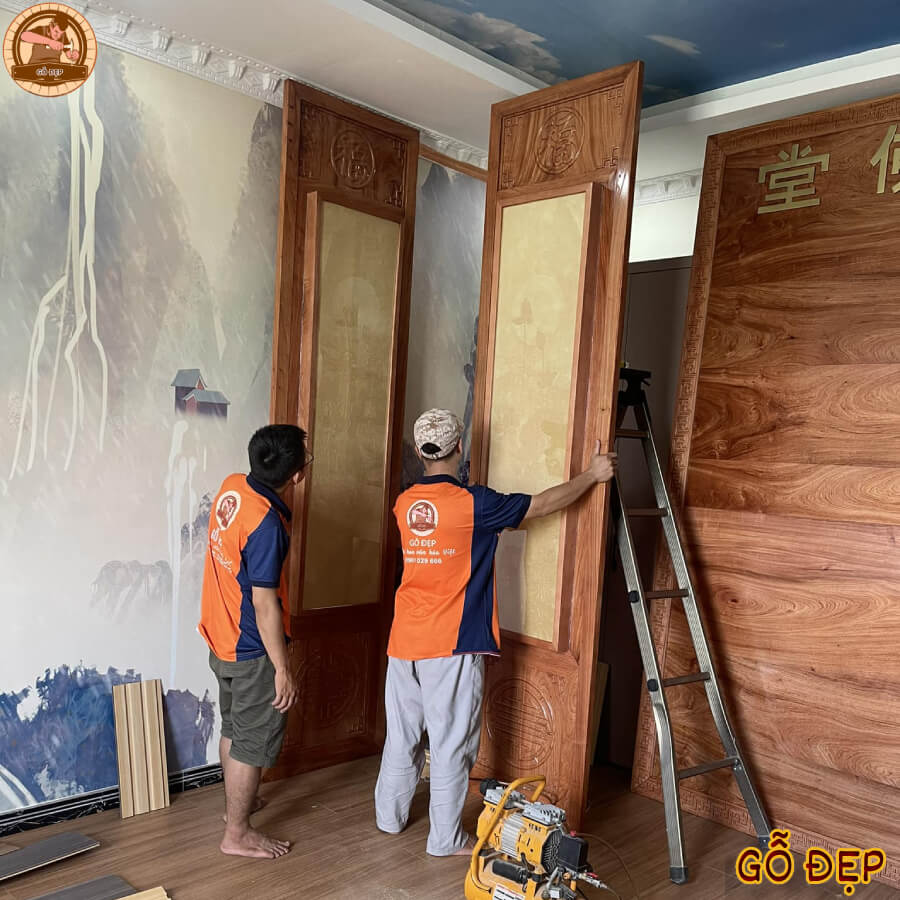 Trang trí hoàn thiện theo đúng yêu cầu 