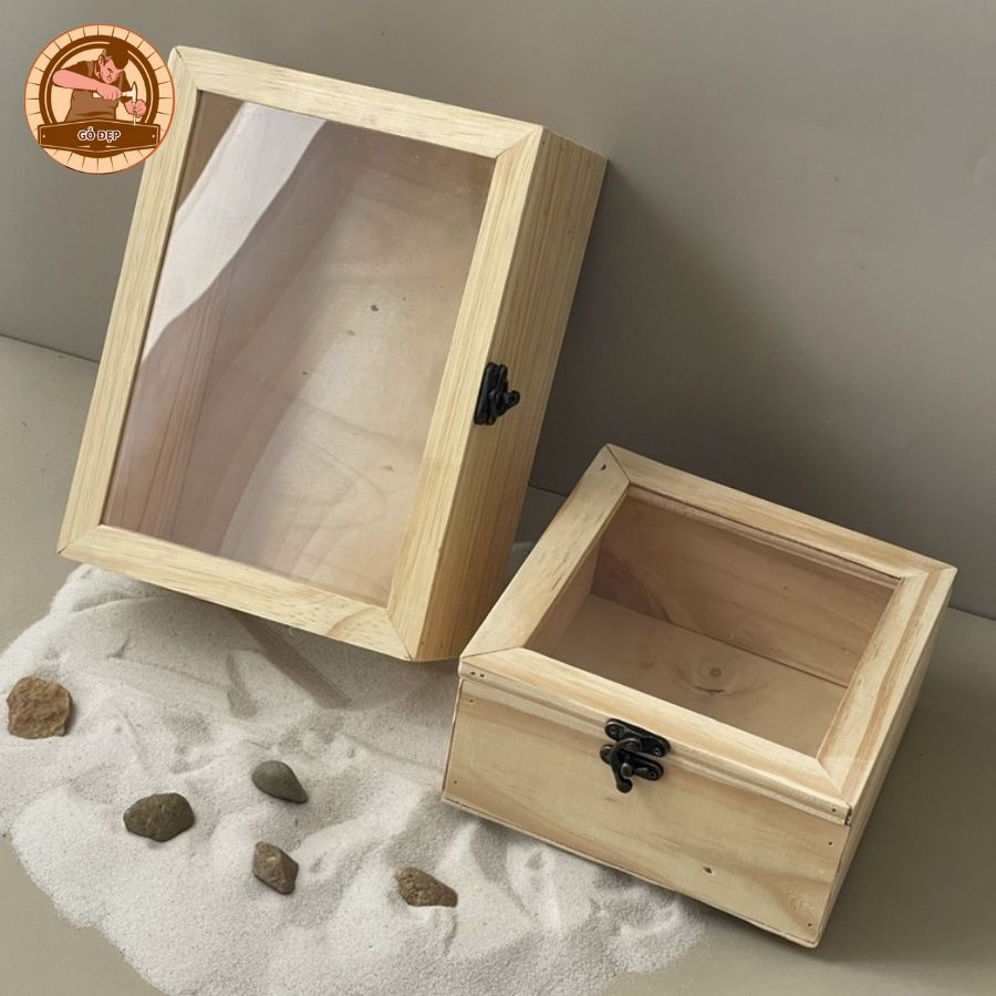Hộp gỗ làm đẹp cho không gian nhà ở
