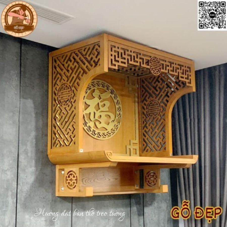 Hướng đặt bàn thờ treo tường