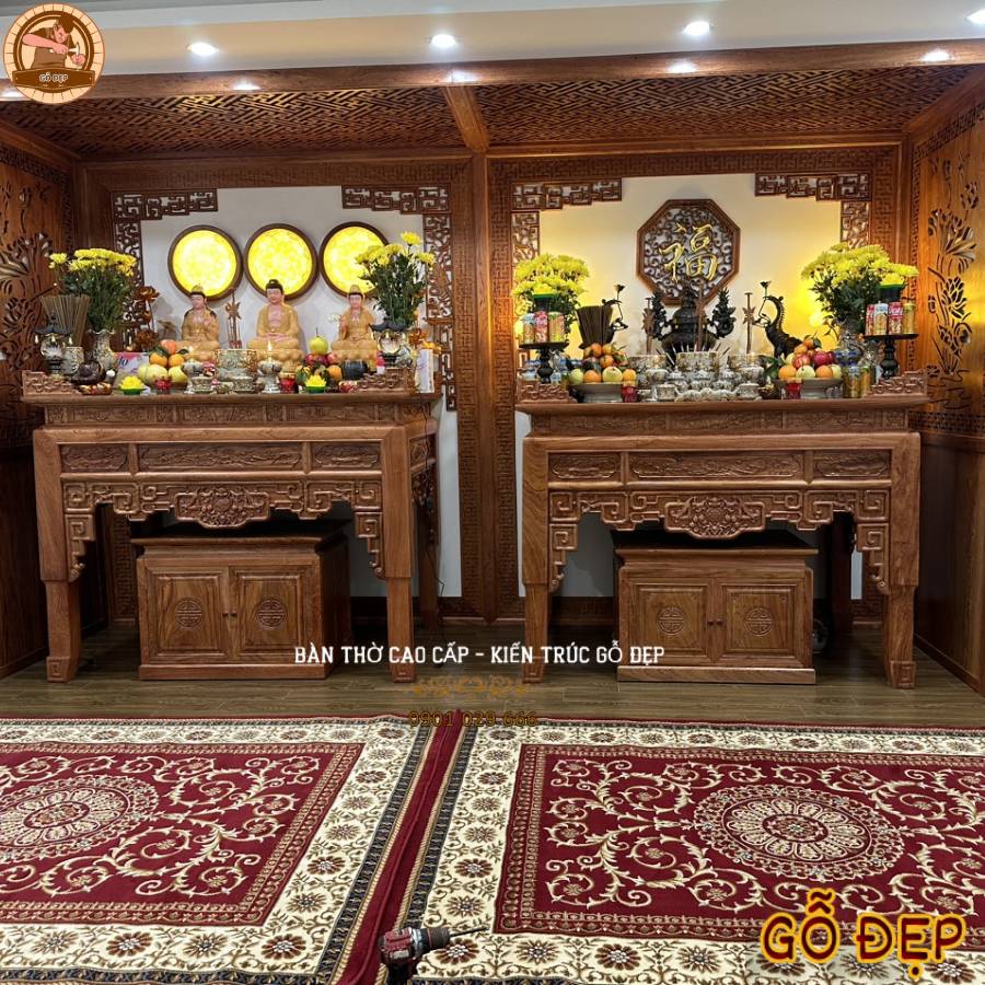 Thiết Kế Phòng Thờ Phật Đẹp, Tâm Linh và Ý Nghĩa - Hướng Dẫn Chi Tiết